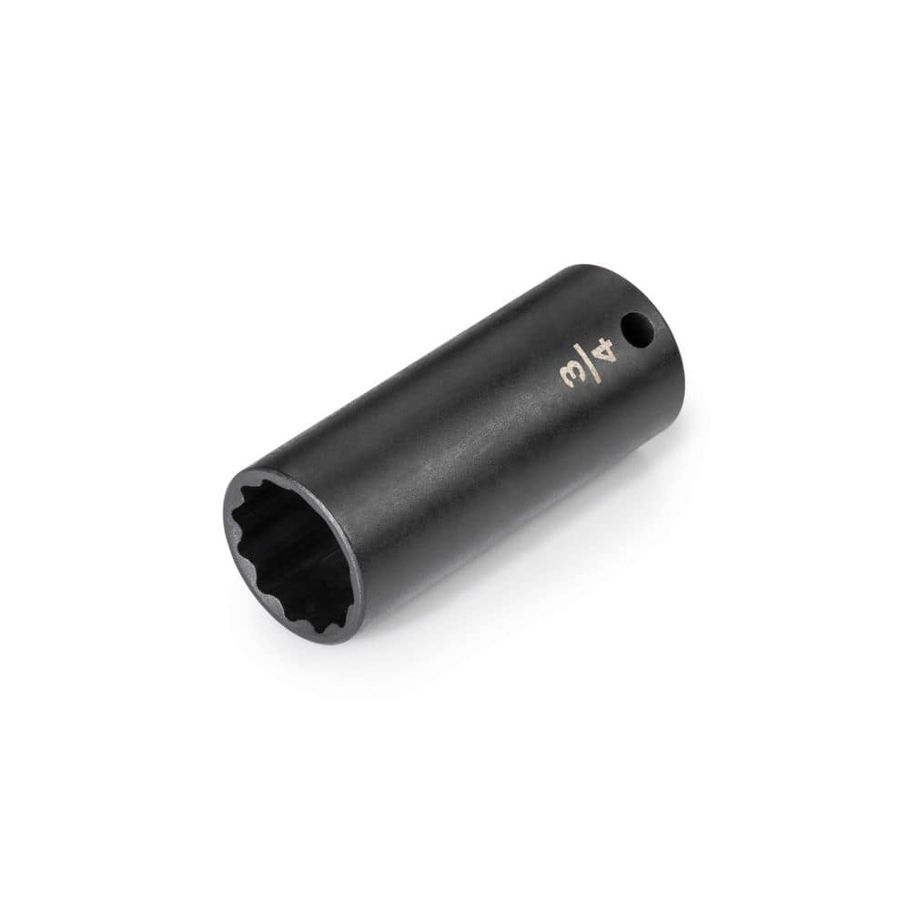 TEKTON 3/8 in. Drive x 3/4 in. Deep 12-Point Impact Socket