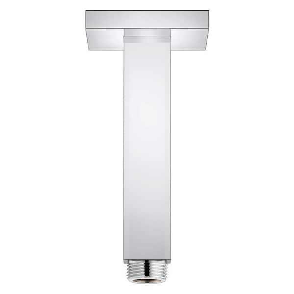 GROHE Rainshower 6 in. Shower Arm Ceiling in StarLight Chrome