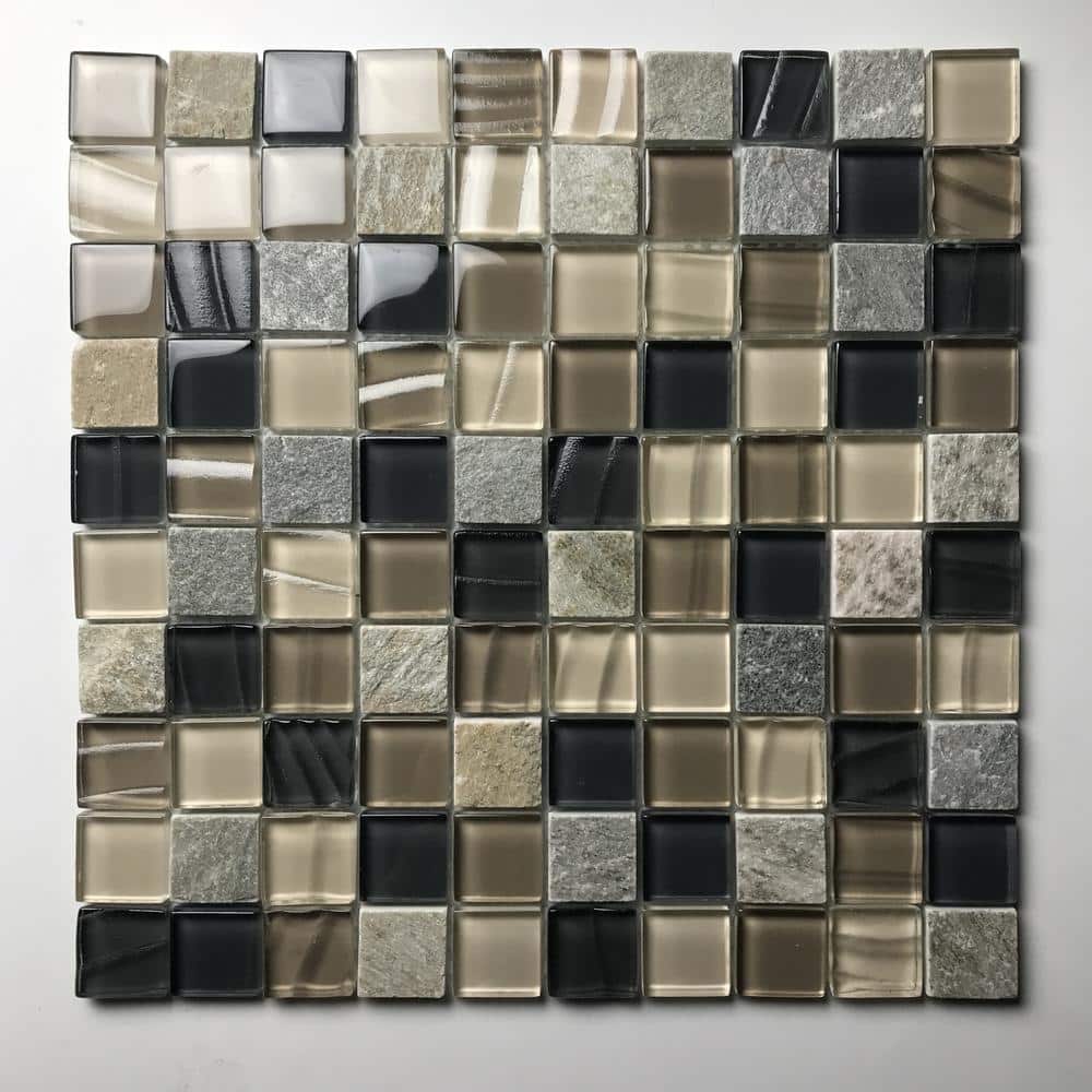 Andova Bleum 3 x 3 Beveled Mirrored Glass Novelty Mosaic Tile & Reviews
