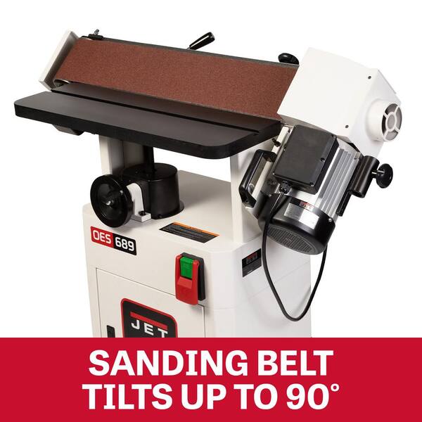 Jet 6 in. x 89 in. Oscillating Edge Sander with Jet Black Jet 6 in. x 89 in. Oscillating Edge Sander with Jet Black