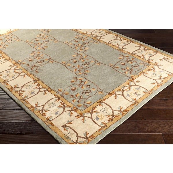 Caesar CAE-1100 5 ft. x 8 ft. Multi-Colored Handmade, Area Rug