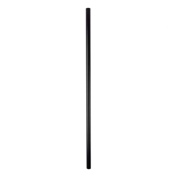 Deckorators 29 in. Satin Black Aluminum Round Classic Baluster (10Pack