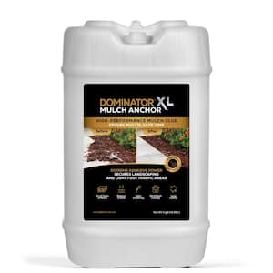 XL Mulch Anchor - Mulch Glue and Pea Gravel Stabilizer for Light Foot Traffic, Ready to Use, Non-Toxic (5 Gal.)