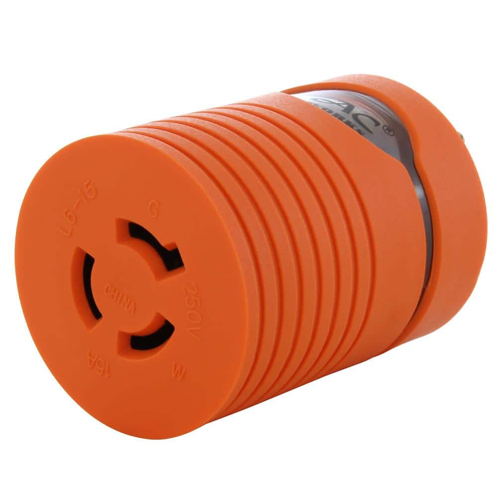 Adapter NEMA 6-15P 15 Amp 250-Volt Male Plug to Locking Female L6-15R 15 Amp Connector price history on PriceWatchPro
