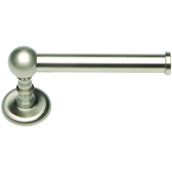 Atlas Homewares Emma Collection Single Post Toilet Paper Holder in Brushed Nickel-DISCONTINUED