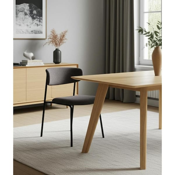 Black Metal Side Chair