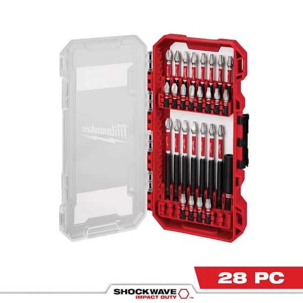 Milwaukee SHOCKWAVE Impact Duty Alloy Steel Screw Driver Bit Set