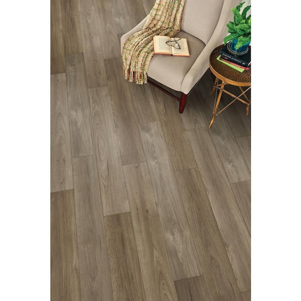 Bruce Fall Retreat 12 mm T x 8.03 in. W Laminate Wood Flooring
