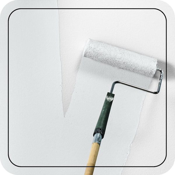 1 gal. #BL-W10 Maui Mist Flat EcoMix Plant-Based Interior Paint & Primer