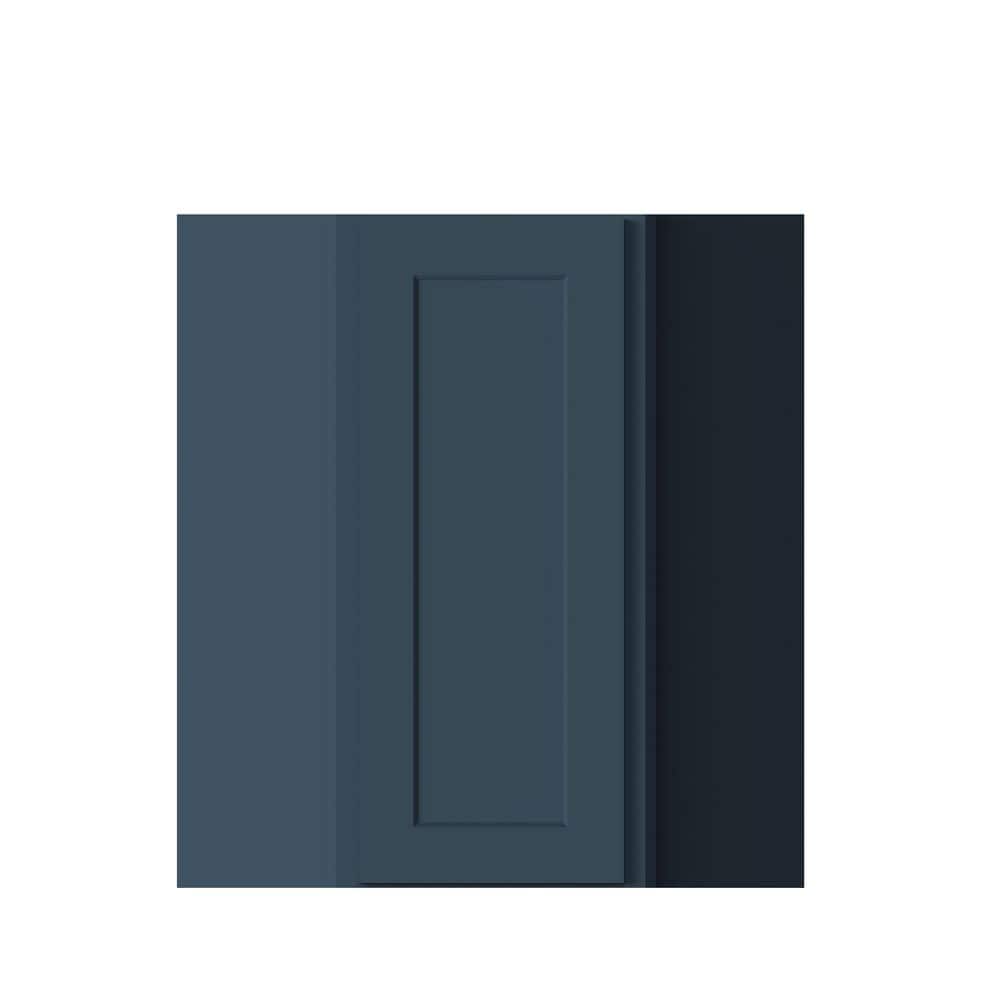 24 in. W x 12 in. D x 36 in. H RTA Solid Wood Frame Shaker Wall Diagonal Corner Kitchen Cabinet in Cyber Grey price history on PriceWatchPro