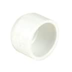 DURA 8 in. Schedule 40 PVC Slip Cap 447-080 - The Home Depot