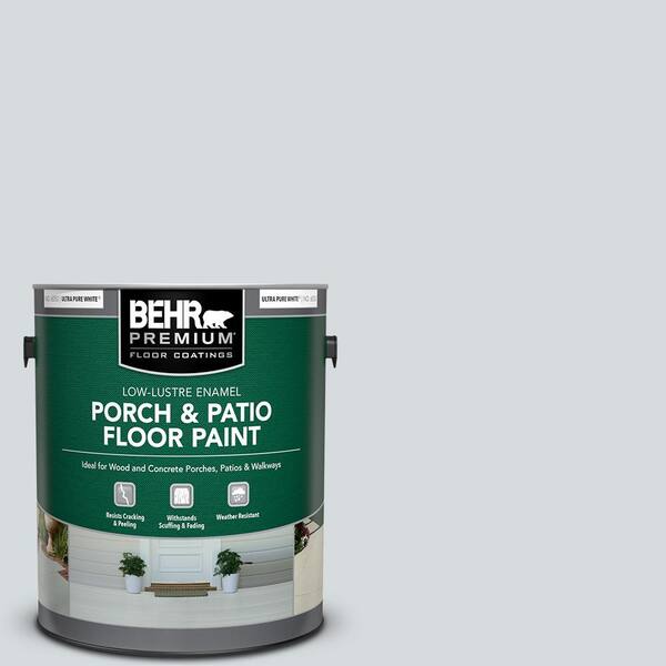BEHR PREMIUM 1 gal. Home Decorators Collection #HDC-CT-16 Billowing Clouds Low-Lustre Enamel Int/Ext Porch and Patio Floor Paint