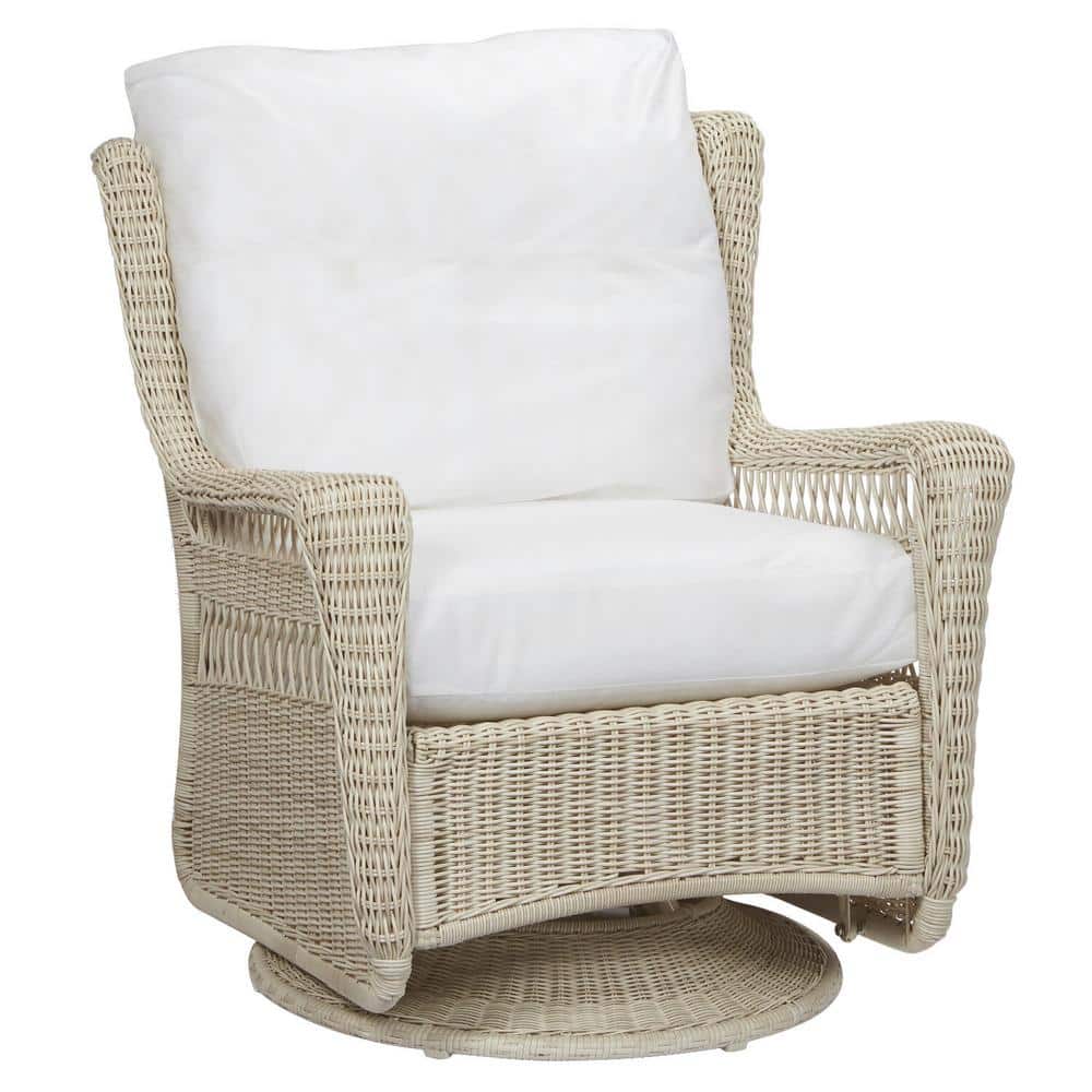 Have a question about Hampton Bay Park Meadows OffWhite Wicker Outdoor