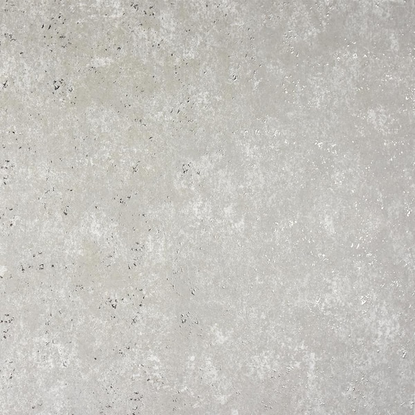 Brewster Distressed Textures Light Grey Wallpaper Sample