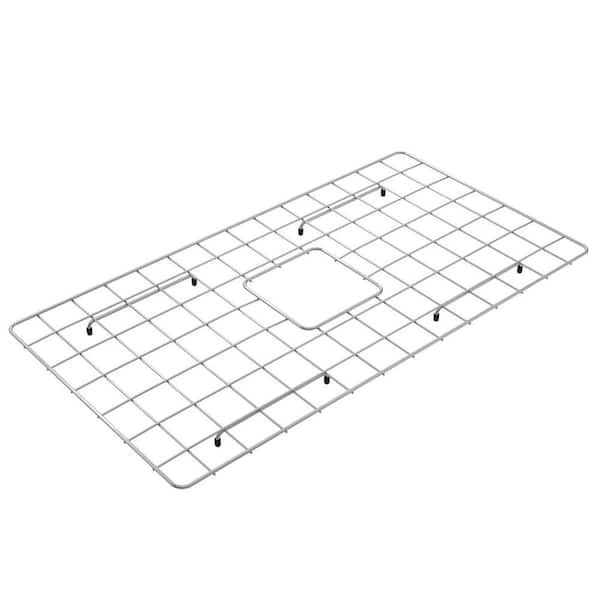 BOCCHI 30 in. L x 16 in. W Bottom Grid 2.0 in Stainless Steel for 33 in. 1352/1504 Single Bowl Sink