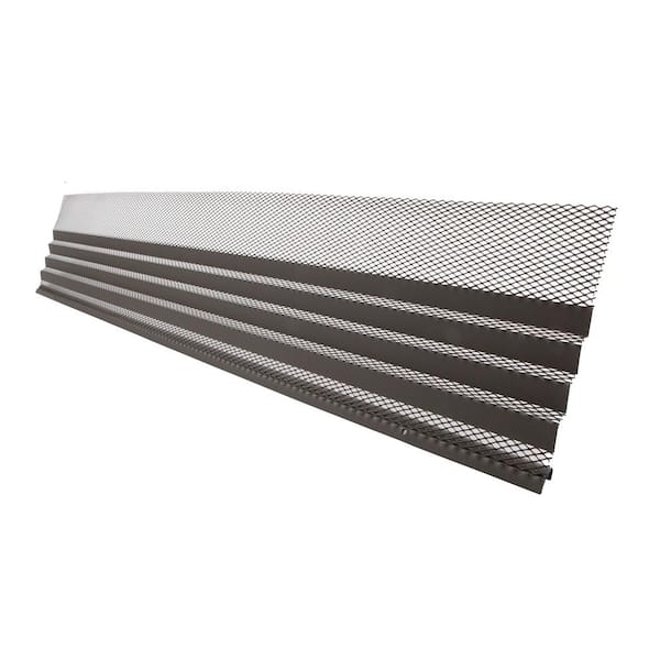 Amerimax Home Products Hoover Dam 3 ft. Gray Metal Mesh Gutter Guard