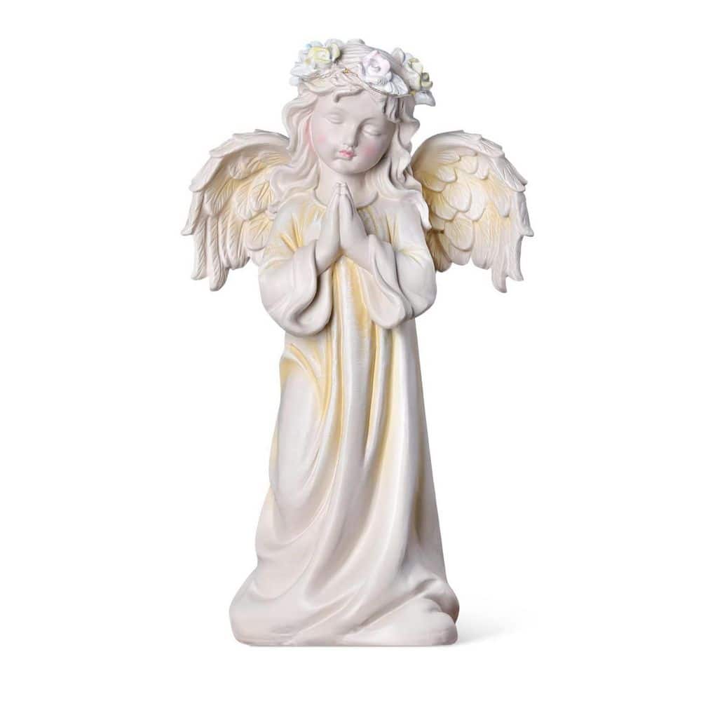 Praying Angel Statue Sculpture L0CGM4MHTK - The Home Depot