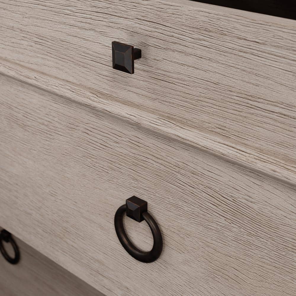 Cascade Oak 2-Drawer Lockable Lateral File Cabinet