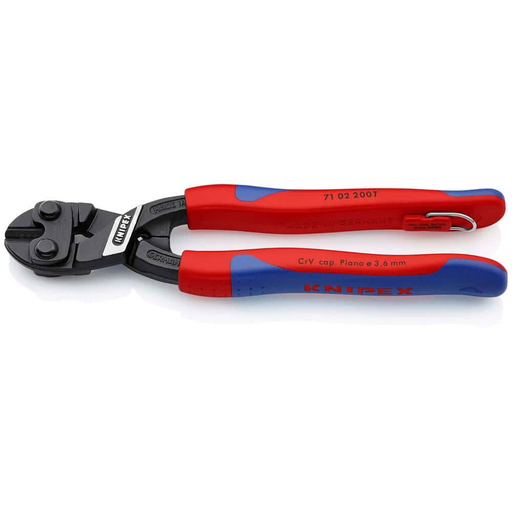 KNIPEX 8 in. CoBolt Mini Bolt Cutters with Dual-Component Comfort