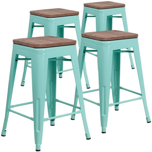 Mint green bar stool new arrivals