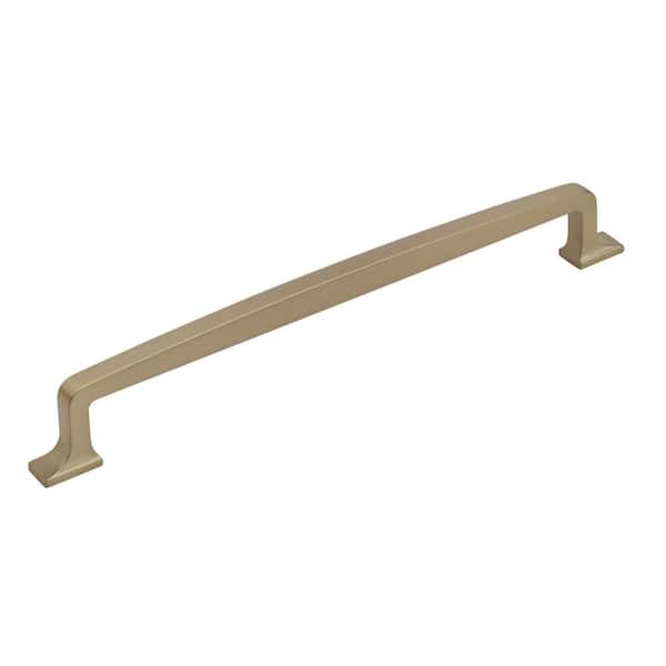 Amerock Westerly 12 in. (305mm) Modern Golden Champagne Arch Appliance Pull