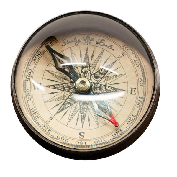 AUTHENTIC MODELS Kailani Medium Eye Compass in Brass CO033 - The Home Depot