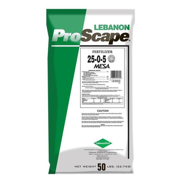 ProScape 50 lb. Fertilizer 25-0-5 with MESA
