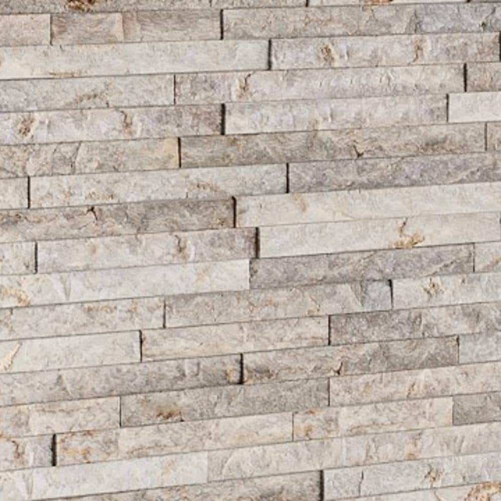 Vanilla Split Face Marble Wall Tile 3x12 for Bathroom and Kitchen