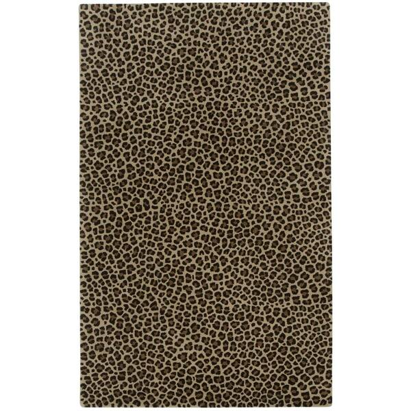 Capel Expedition Leopard Cocoa 8 ft. x 11 ft. Area Rug