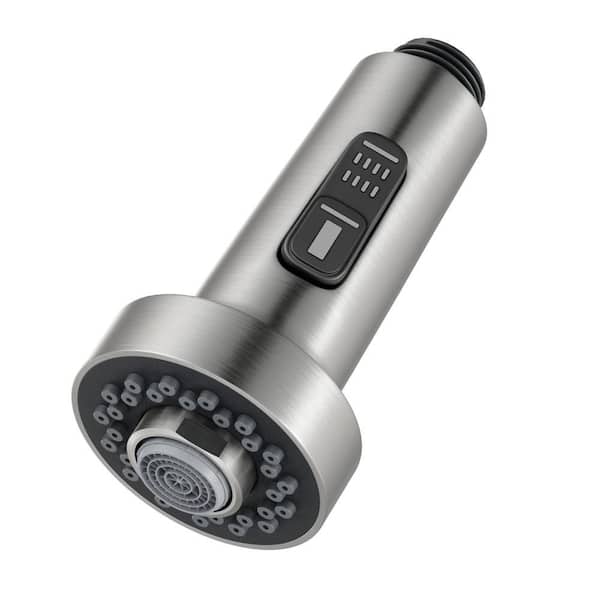 Universal 2-Function Replacement Sprayer for Pull Down Kitchen Faucet in Spot-Free Stainless Steel