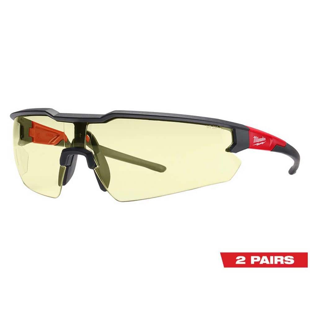 Yellow Safety Glasses with Anti-Scratch Lenses (2-Pack) price history on PriceWatchPro