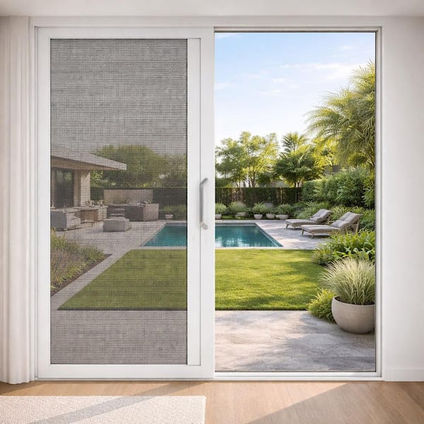 ERIS 96 in. x 80 in. Matte White Universal Handing Aluminum