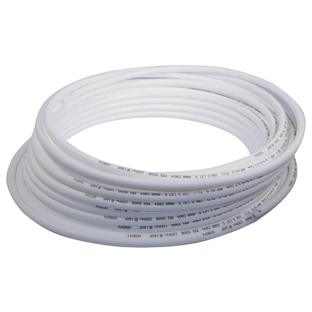 1/2 in. x 500 ft. PEX-B Tubing Potable Water Pipe - White price history on PriceWatchPro