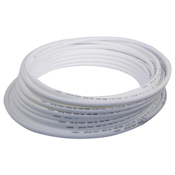 The Plumber's Choice 1/2 in. x 500 ft. PEX-B Tubing Potable Water Pipe - White