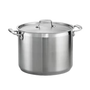 Gourmet 16 qt. Stainless Steel Stock Pot with Lid