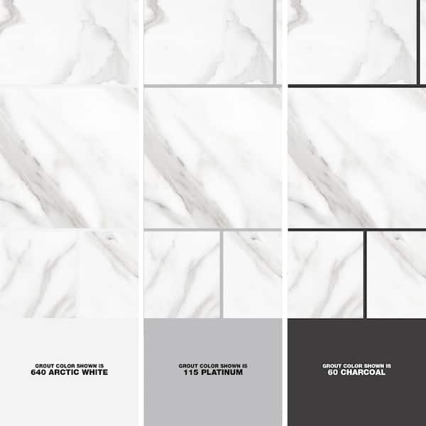 Florida Tile Home Collection Avante Bianco Marble 12 in. x 24 in. Porcelain Floor and Wall Tile (13.3 sq. ft./case) Florida Tile Home Collection Avante Bianco Marble 12 in. x 24 in. Porcelain Floor and Wall Tile (13.3 sq. ft./case)