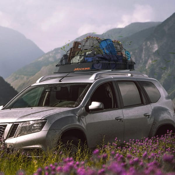 20 in. x 36 in. Heavy-Duty Bungee Cargo Net - Stretches to 42 in. x 74 in.