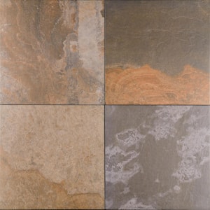 Mystique Multicolor 24 in. x 24 in. Porcelain Paver Floor and Wall Tile (8 sq. ft. / case)