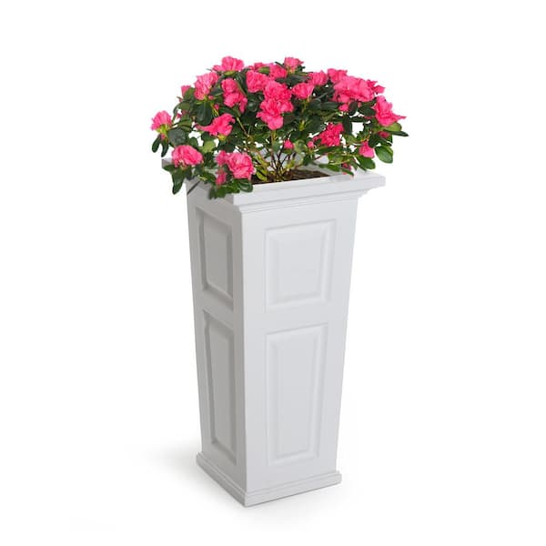 Pot Salinas 2-Tone Tall Planter Med 14x21 Asst