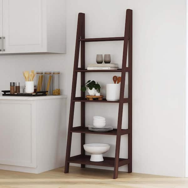 Ladder Bookcase - Espresso