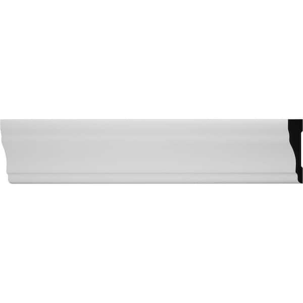 5445 9/16 in. x 2-1/4 in. x 7 ft. PVC Composite White Colonial Casing Molding