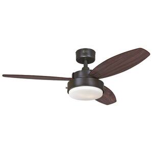 Alloy 42 in. Indoor Oil Rubbed Bronze Finish Ceiling Fan