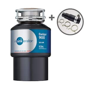 Badger 900 Lift & Latch Power Series 3/4 HP Continuous Feed Garbage Disposal with Dishwasher Connector