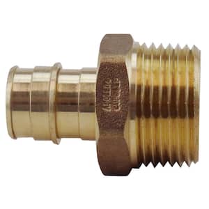 3/4 in. Brass PEX-A Expansion Barb x 1 in. MNPT Male Adapter