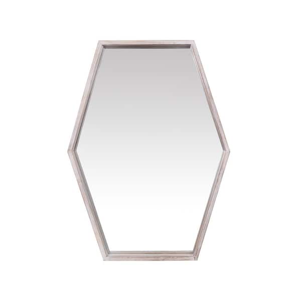Stratton Home Decor Modern 28 in. x 20.5 in. April Wall Mirror