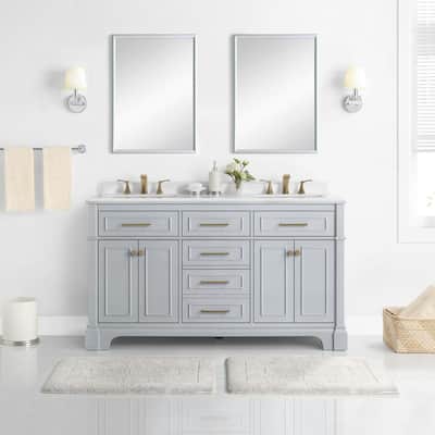 60 Inch Vanities - Bathroom Vanities - Bath - The Home Depot
