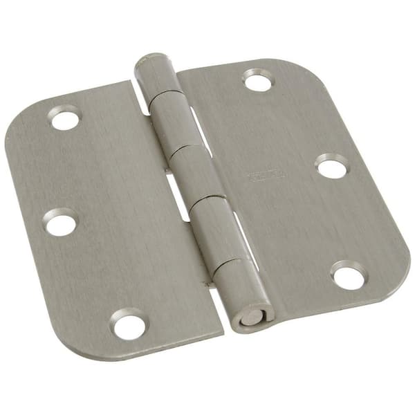 Stanley-National Hardware 3-1/2 in. Satin Nickel Door Hinge