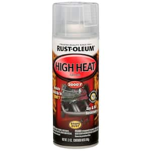 12 oz. High Heat Matte Clear Protective Enamel Spray Paint (6-Pack)