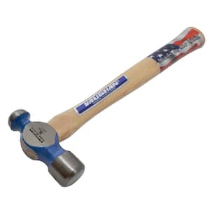 8 oz. Ball-Peen Hammer with 11.75 in. Hardwood Handle