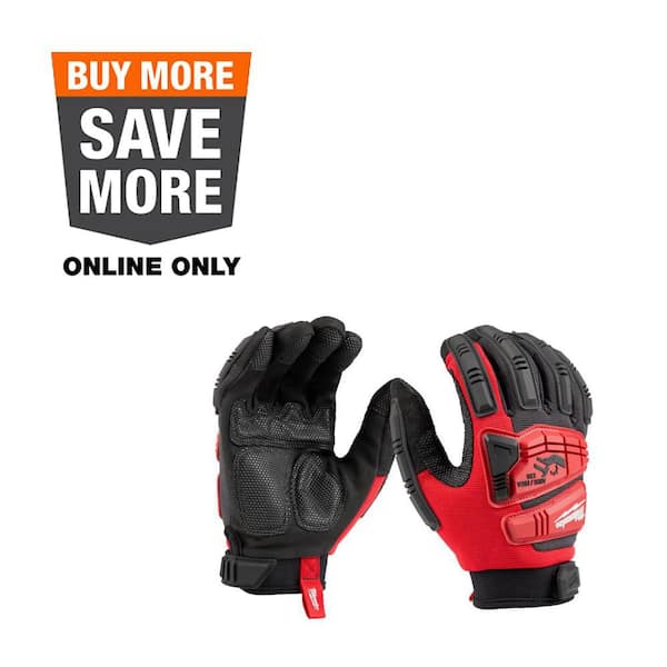 X-Large Impact Wrecking Work Glove